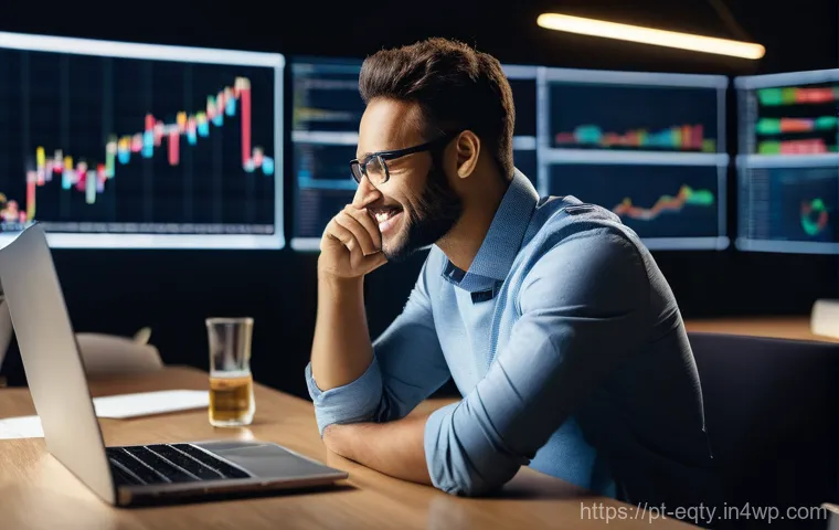 주식 투자 경험을 나누는 커뮤니티 - **Prompt:** A diverse group of adult investors, representing various ages and ethnicities, actively ...