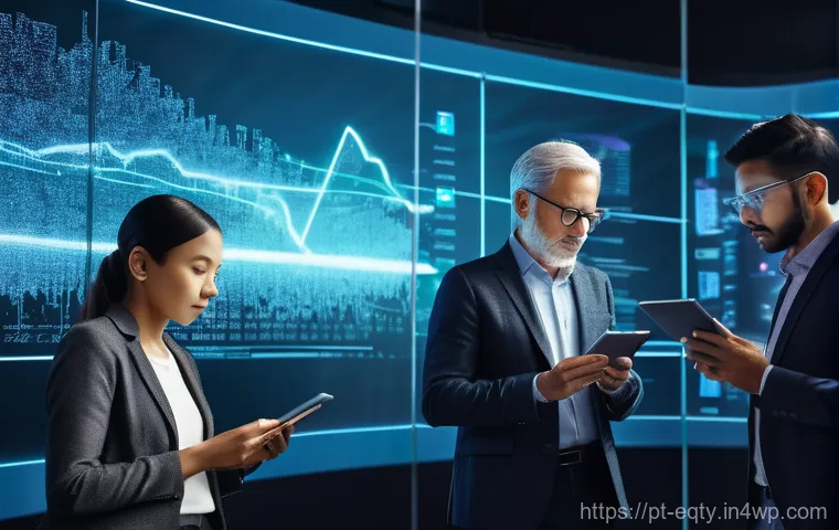 주식 투자 경험을 나누는 커뮤니티 - **Prompt:** A powerful split-panel or composite image illustrating transformation. On the left side,...